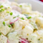 سالاد سیب زمینی فرانسوی